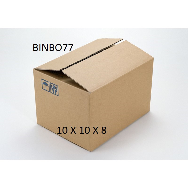 Hộp Carton size 10X10X8 Bộ Combo 1Hộp