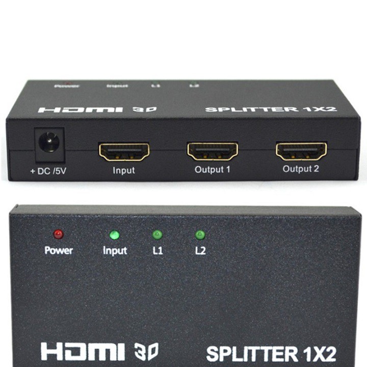 [Mã ELHACE giảm 4% đơn 300K] Bộ chia HDMI SPLITTER 1 TO 2 - HDMI12