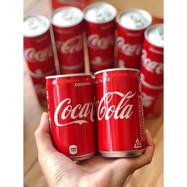 {Date mới }Coca Mini Nhật Thùng 30 lon