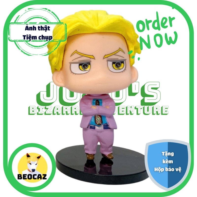 [Tặng Hộp Bảo Vệ] Set Mô hình nhân vật Jojo's Bizarre Adventure Cuộc Phiêu Lưu Bí Ẩn dễ thương Jotaro Josuke Koichi