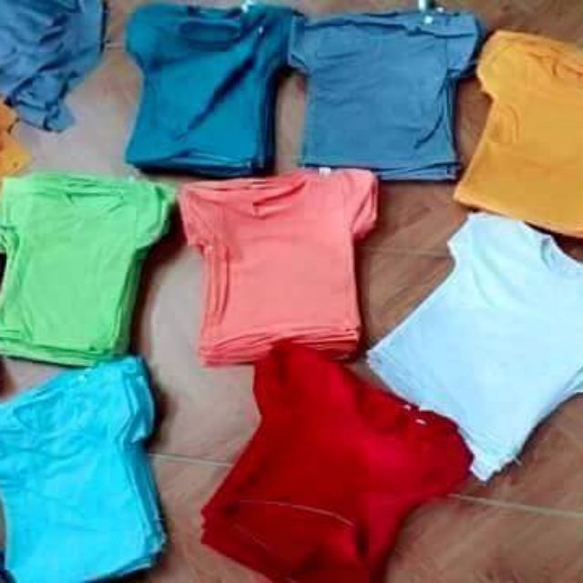 Thanh li 10 áo trơn cho bé