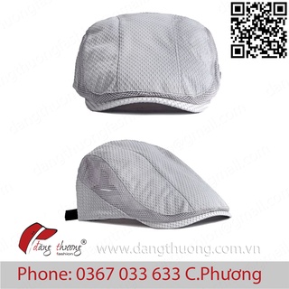[HÀNG CÓ SẴN] [SHIP HỎA TỐC]  Mũ nón beret lưới thoáng mát mùa hè