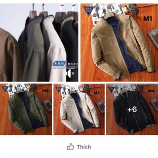 Áo Khoác Nam Kaki Hai Mặt