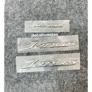 DDXM - V40H - TEM ZIN NỔI CỨNG XE YAMAHA JANUS