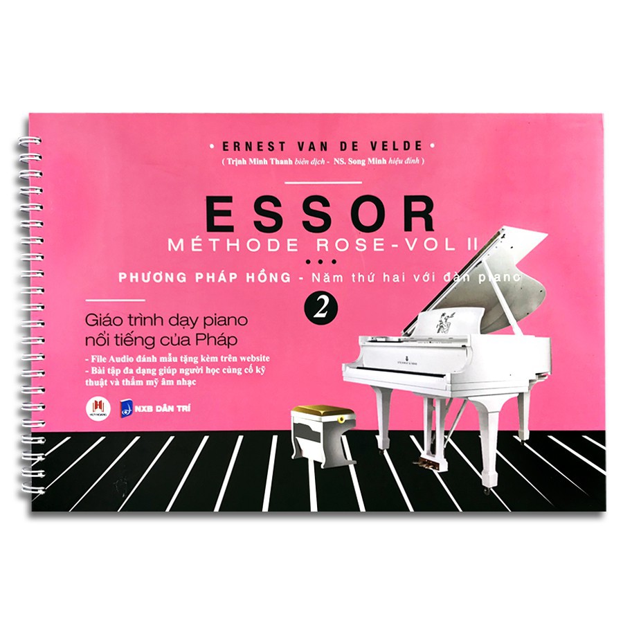 Sách - Phương pháp hồng năm thứ hai với đàn piano (HH)