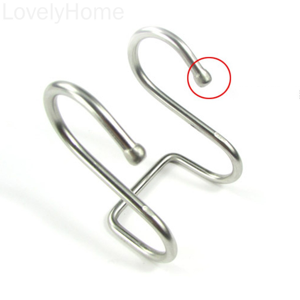 Móc treo đồ hình chữ s chất liệu thép không gỉ