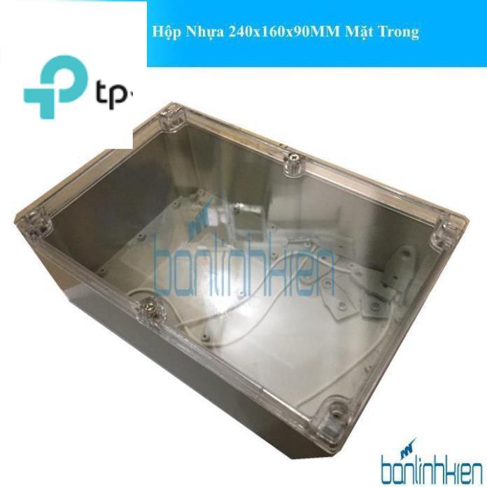 Hộp Nhựa 240x160x90MM Mặt Trong