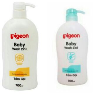 Thanh lý sữa tắm gội Pigeon Baby Wash 2in1 chai 700ml