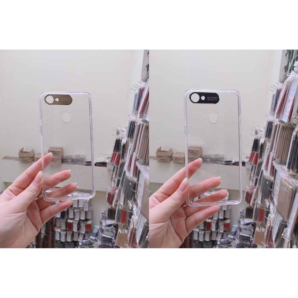[Freeship toàn quốc từ 50k] Ôp lưng Autofocus trong suốt OPPO F5 bảo vệ camera, chống ố