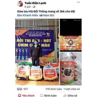 Nước tắm chim cảnh Bùi Nam