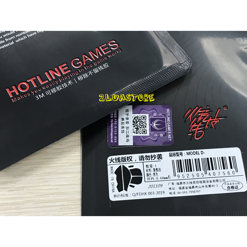 Dán chống trượt thế hệ 2 FireWire Hotline Games cho chuột Glorious