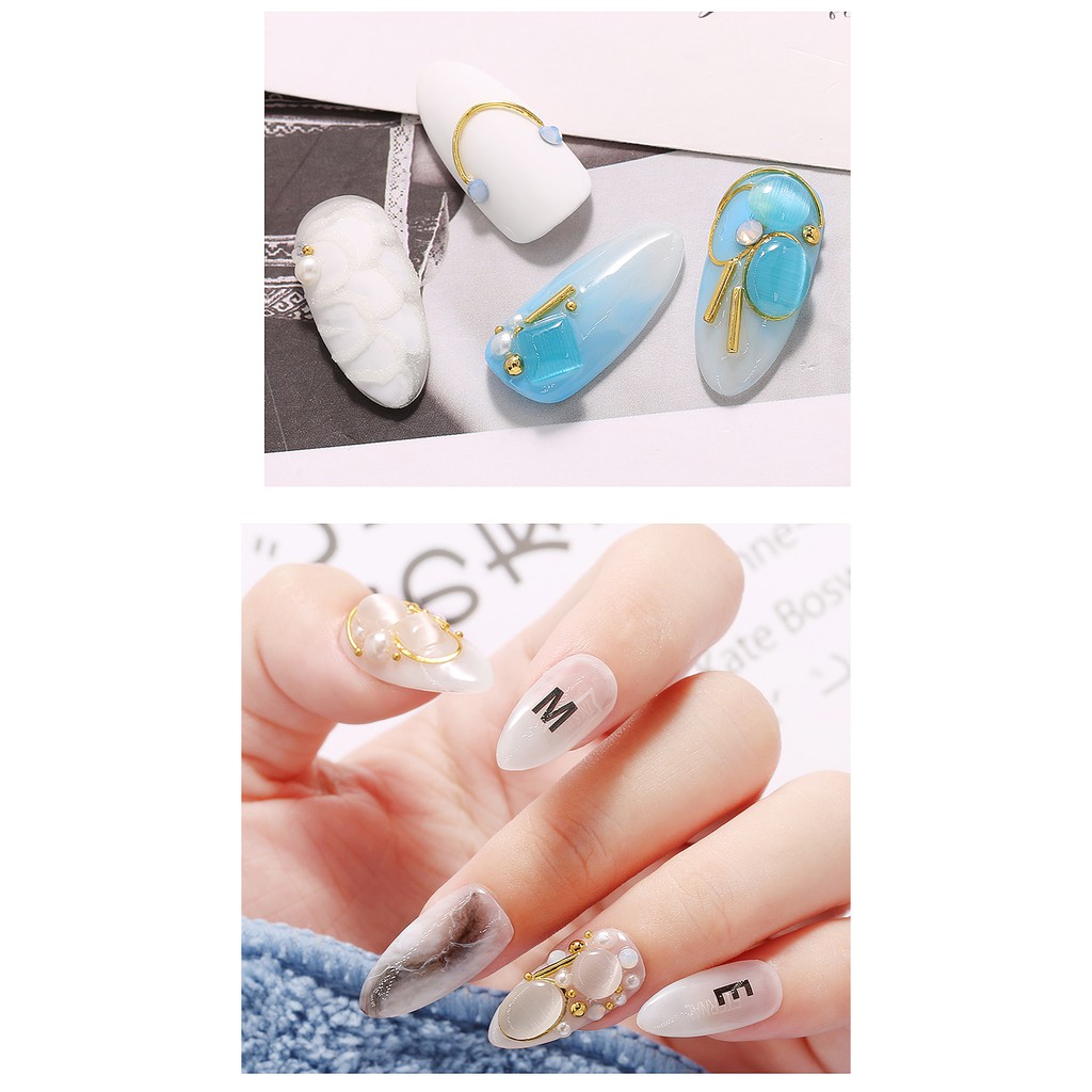 Trang Trí Móng Nail Tổng Hợp Với Nhiều Mẫu Trang Sức Mới Đẹp - Lẻ 1 Sét