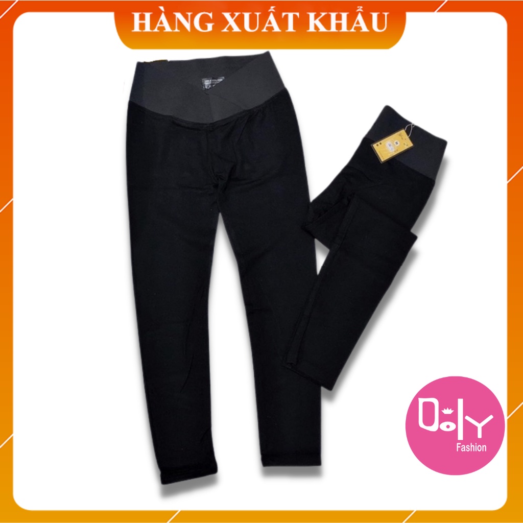 Quần legging nữ cạp chéo lưng cao bản to, quần skinny nữ co dãn 4 chiều mềm mại chất đẹp Doly | BigBuy360 - bigbuy360.vn