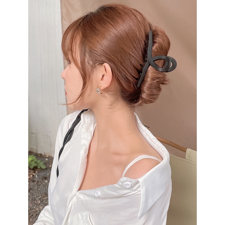 Kẹp tóc cỡ lớn kiểu dáng hợp thời trang phong cách Hàn Quốc