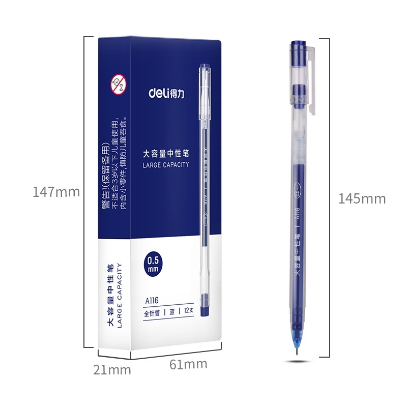 Bút mực gel ngòi 0.5mm nhiều màu