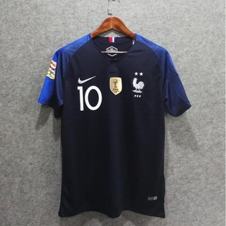 Pháp nhà jersey 2018 Pháp World Cup jersey 2018 france áo bóng đá mbappe 10