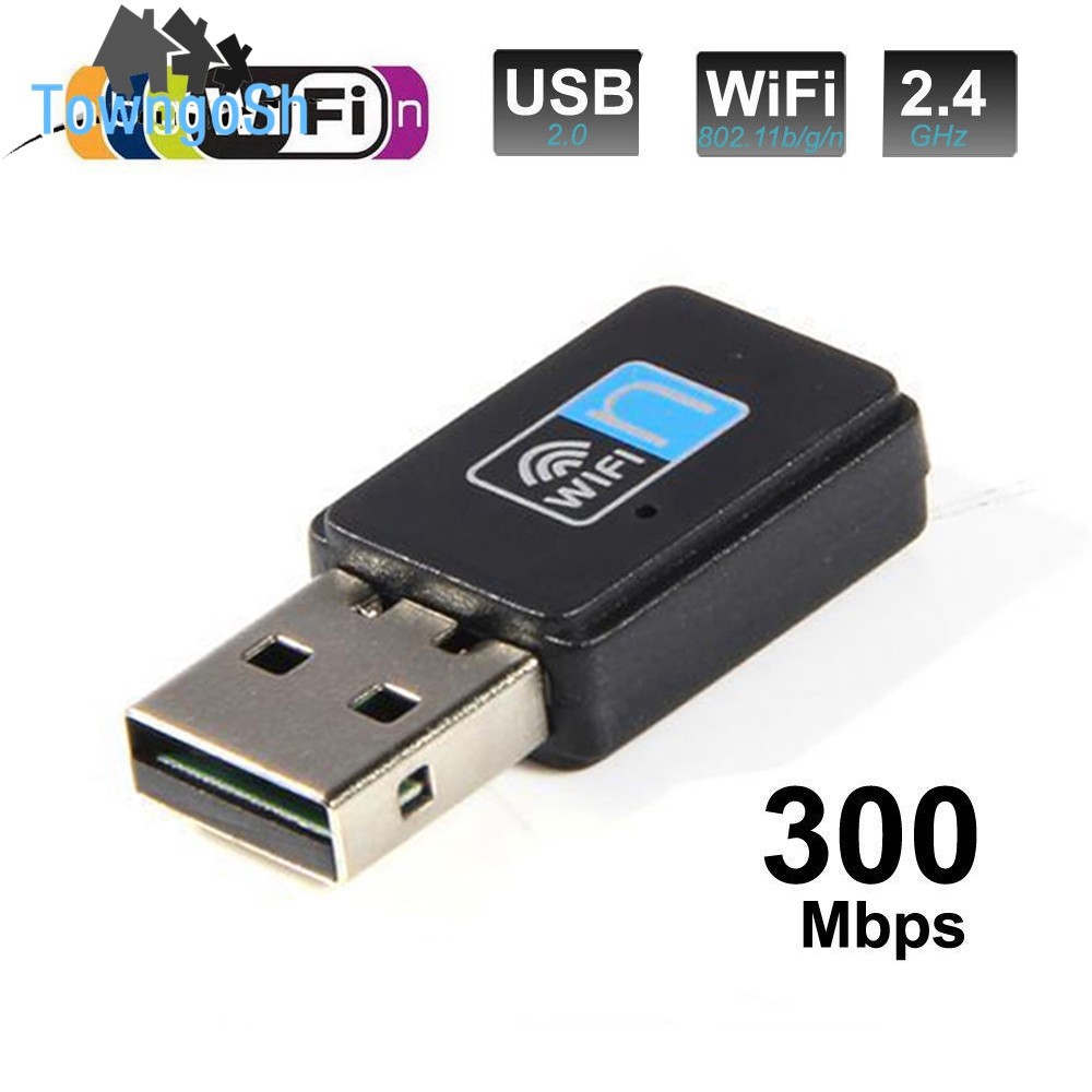 USB Wifi 300Mbps 802.11 B G N Lan không dây