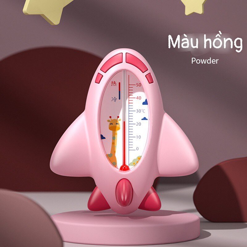 Nhiệt kế đo nhiệt độ nước tắm cho bé cảm biến dầu hoả tiện lợi an toàn