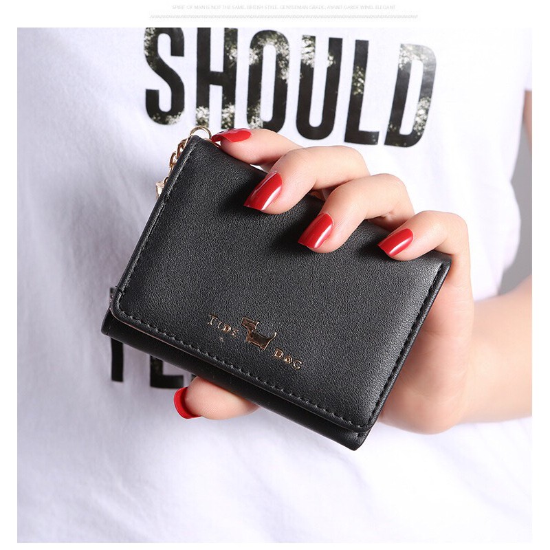 [Mã WBMAX20  giảm Giảm 20% tối đa 20K đơn Bất kỳ] VÍ NỮ CẦM TAY FROM KOREA SIÊU CẤP CUTE CHICK & LOVE CAT 252 CỰC ĐẸP | BigBuy360 - bigbuy360.vn