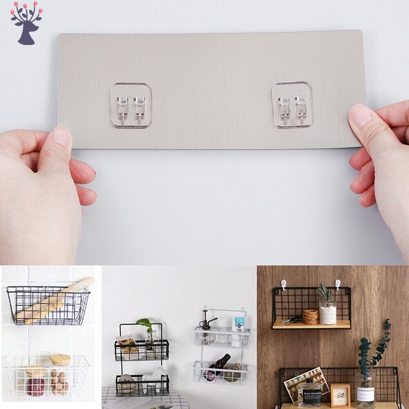 Miếng Dán Tường Có Móc Treo Đồ Tiện Dụng