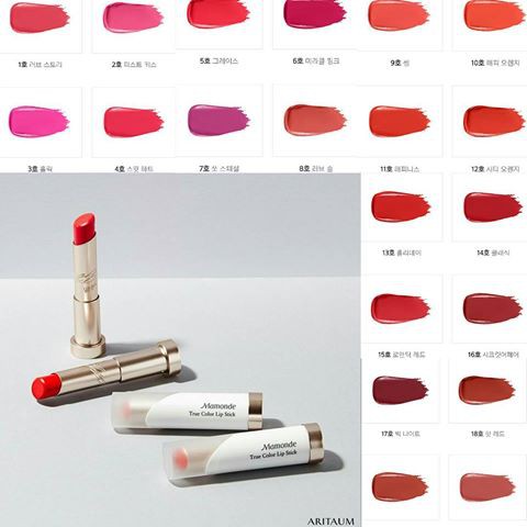 SON THỎI MAMONDE TRUE COLOR LIPSTICK