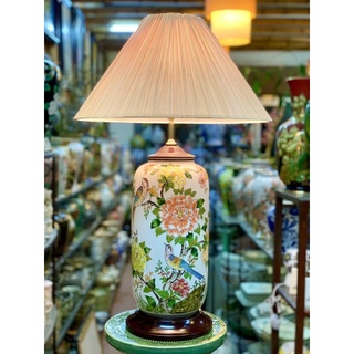 Đèn Ngủ [Hàng Cao Cấp ] Gốm sứ Bát Tràng