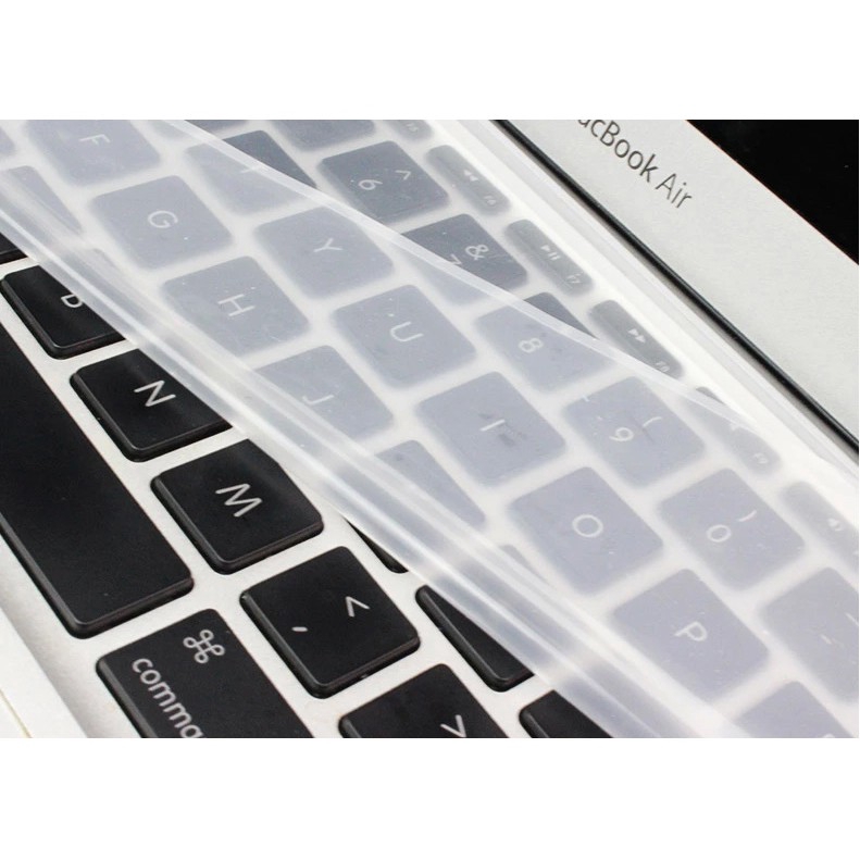 Vỏ bảo vệ bàn phím máy tính xách tay Macbook Samsung Lenovo bằng silicon chống bụi chống ồn