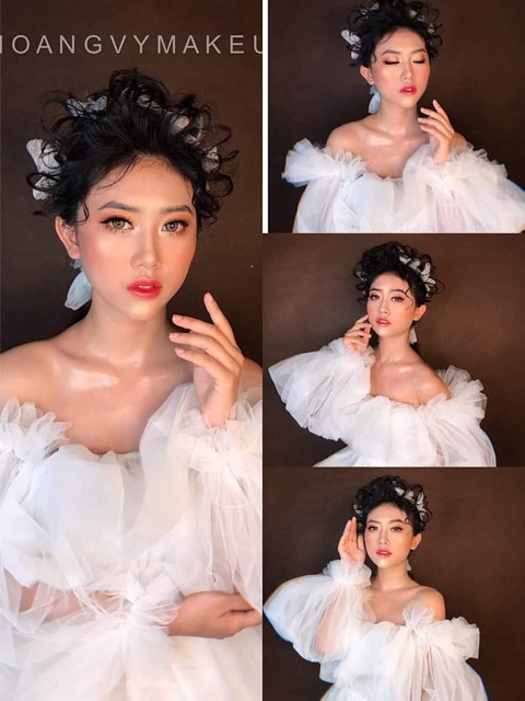 Váy voan chụp beauty, chụp bầu