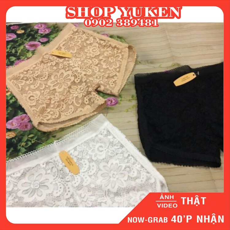 ♥️ Shop Uy Tín ♥️Q2019 [Quần Lót Nữ] Quần mặc váy ren xinh Quần bảo Hộ Ren Dày Dặn hàng nhập xịn