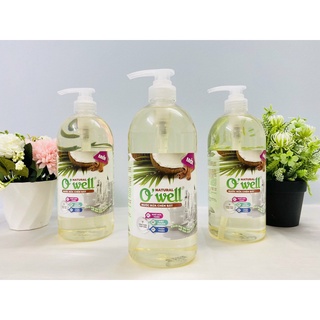 NƯỚC RỬA BÁT ORGANIC TINH DẦU QUẾ OWELL 1200ML nước rửa chén hương quế