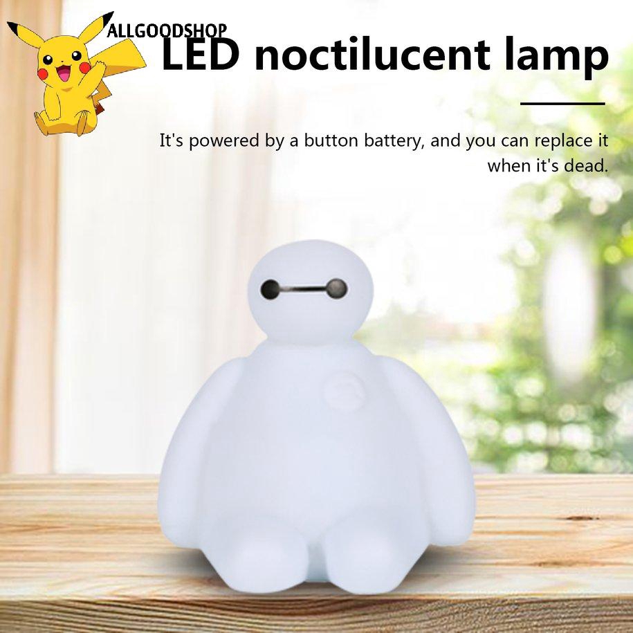 Đèn ngủ LED đầu giường kích thước nhỏ thiết kế hoạt hình dễ thương