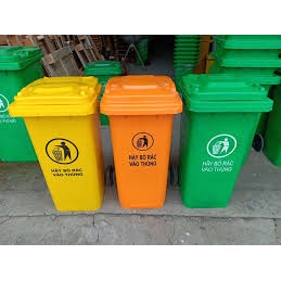 *SIÊU GIẢM GIÁ* THÙNG RÁC CÔNG CỘNG 60L- 4 BÁNH CÓ NẮP ĐẬY KÍN