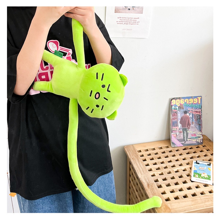 Túi Đeo Vai Hình Mèo Dễ Thương