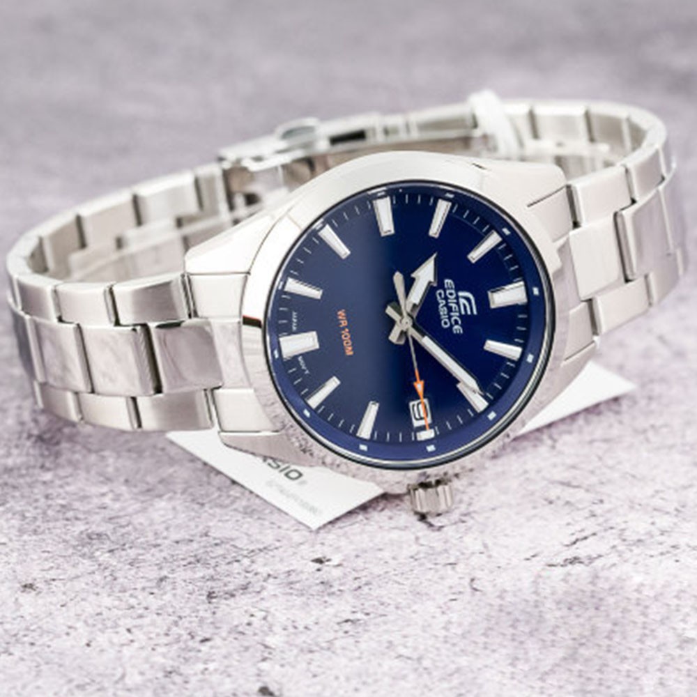 Đồng Hồ Nam Casio Dây Kim Loại Chính Hãng EDIFICE EFV-100D-2AVUDF