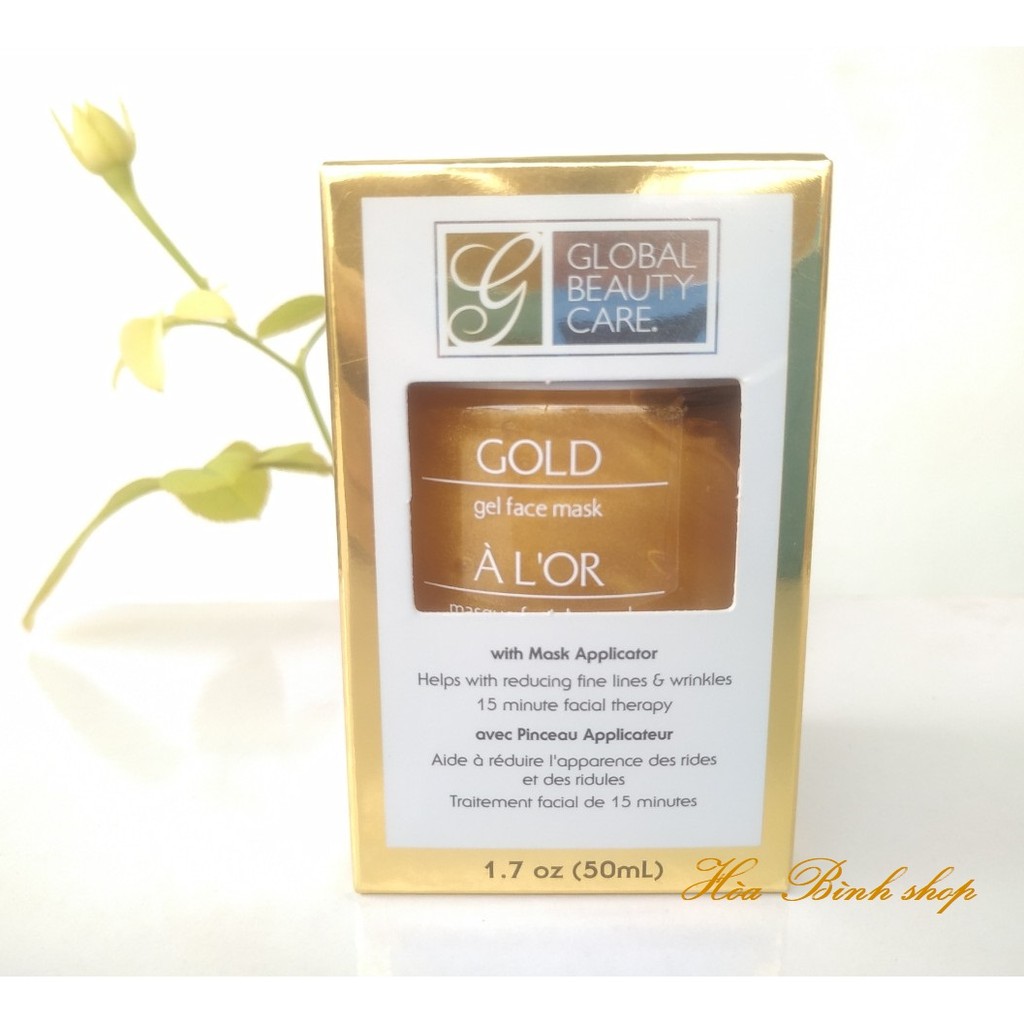 Mặt nạ GOLD chống lão hóa Global Beauty Care Gold Gel Face Mask 50ml