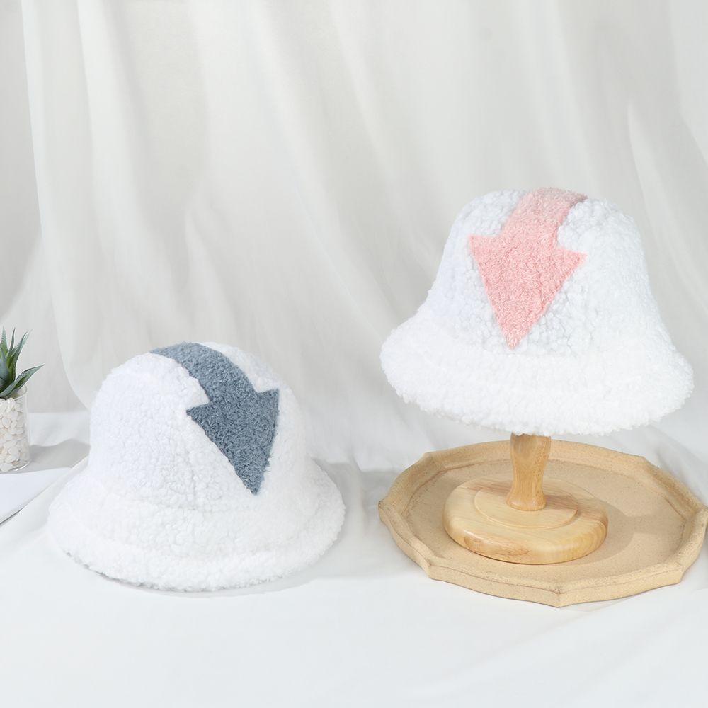 Mũ Bucket Len Họa Tiết Mũi Tên Thời Trang Cho Nam Và Nữ