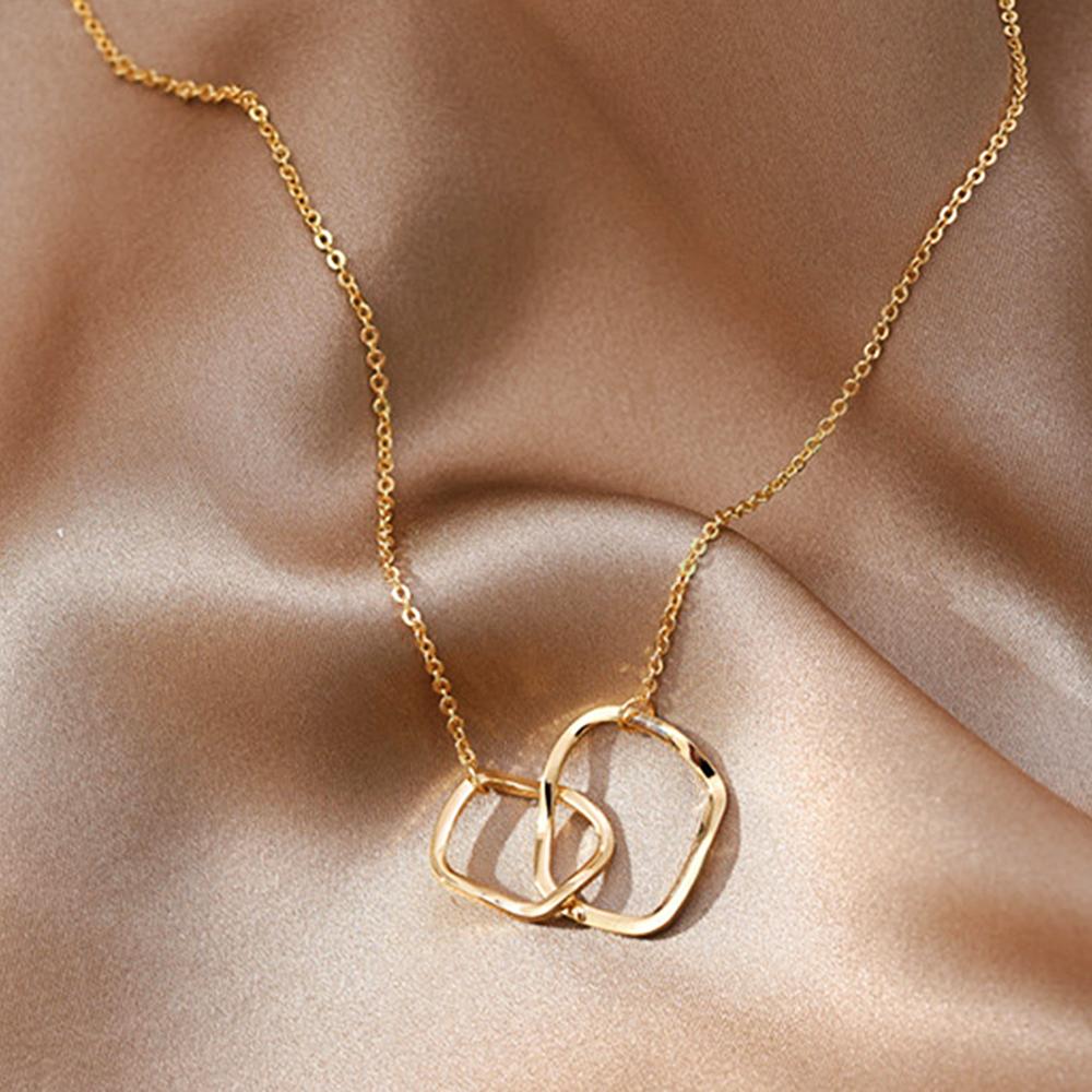 vòng cổ Nữ Mặt Tròn Thời Trang