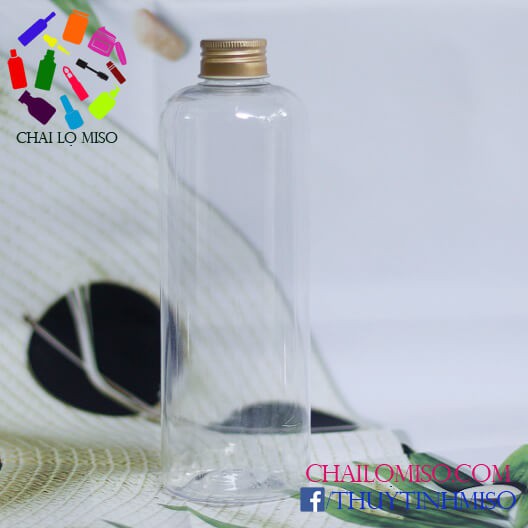 Combo 5 Chai Nhựa PET 500ml Chai  Đựng Mật Ong Chai Đựng Dầu Dừa