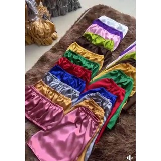 Bộ Quây Spa, Thẩm Mỹ Viện - Chất Liệu Phi Lụa (Áo bo ngực&Quần đùi)