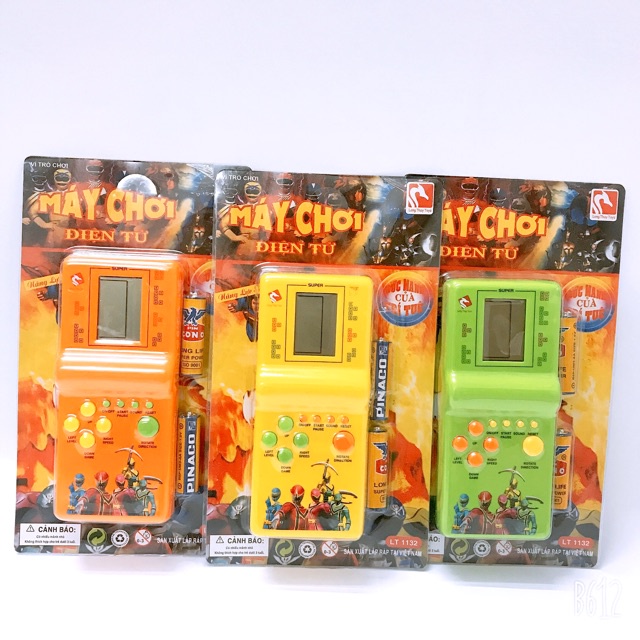 ĐỒ CHƠI MÁY GAME ĐIỆN TỬ XẾP HÌNH, XẾP GẠCH CHO BÉ ( trò chơi tuổi thơ )