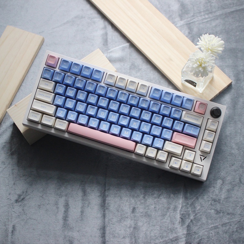 172 Phím Gift Keycap SA Profile cô gái dễ thương ABS Double Shot Bàn phím cơ Keycaps