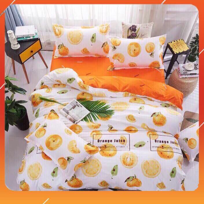 [Sale off] [Xả kho] Bộ ga + vỏ chăn cotton poly nhập khẩu