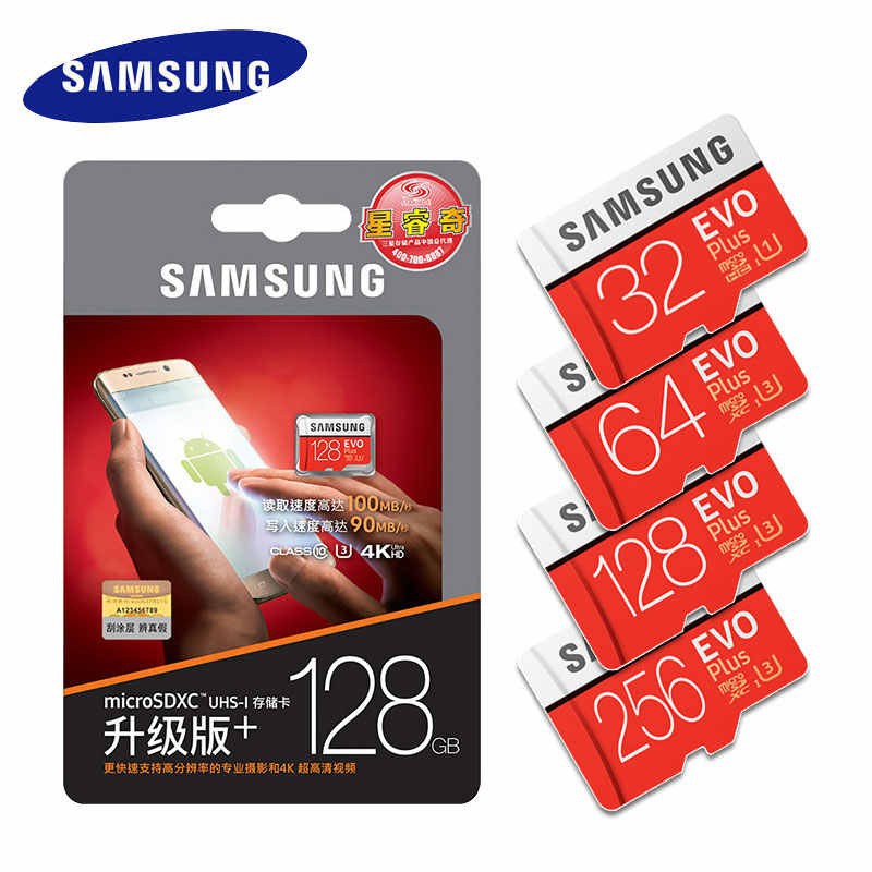 Thẻ nhớ MicroSD Sam-sung Evo Plus 32GB / 64GB / 128GB - Chuyên dùng cho Camera