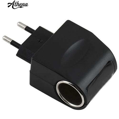 Bộ Chuyển Đổi Nguồn Điện 110V-220V AC Sang 12V DC Phích Cắm EU Cho Xe Hơi