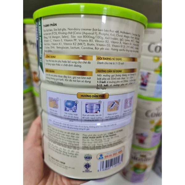 Sữa blackking colostrum 24h grow lon 900g date mới