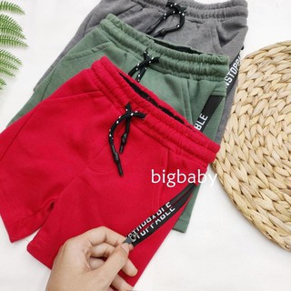 Quần short thun cotton hãng Fox, hàng xuất xịn * Lưng thun co giãn, có dây rút
