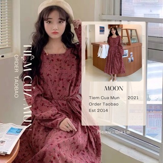 Đầm hoa nhí vintage