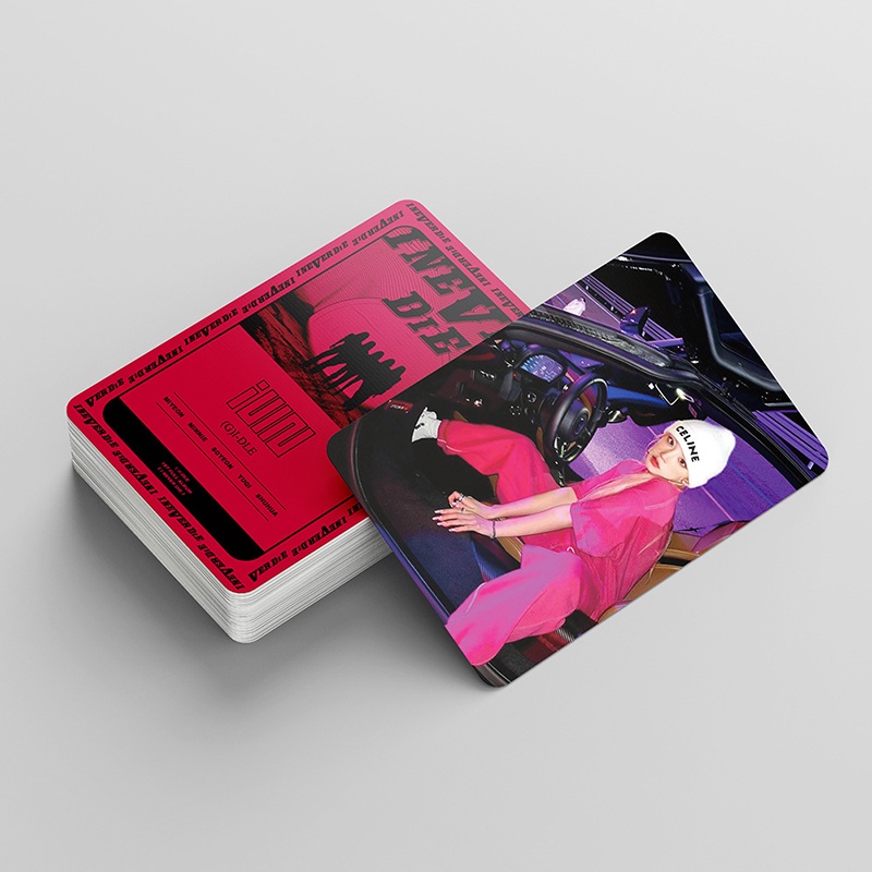 Hộp 55 Tấm Thẻ Ảnh Gedle I NEVER DIE Album LOMO Card Minnie (Hàng Có Sẵn)