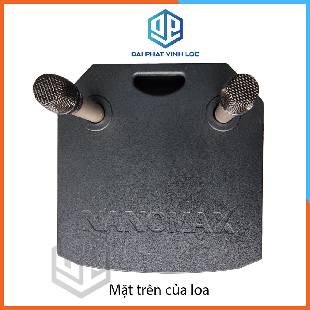 Loa Kéo Karaoke Nanomax Bluetooth KS-12F3 2022 Bass 30 Tặng 2 Mic Đọc Được Usb Thẻ Nhớ Công Suất 450w Có Bánh Xe Cao cấp