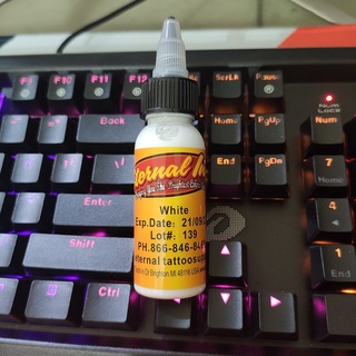 Mực tập xăm Eternals màu Trắng 30ml